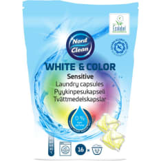 Nord Clean 16-pack laundry detergent capsule
