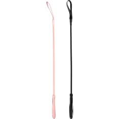 The trot of a stick horse