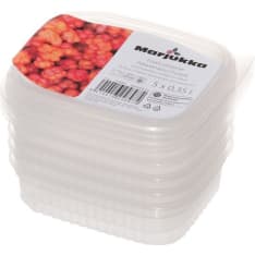 Marjukka 5 pcs 0.35 l freezer box