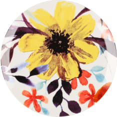 Lautanen Flora keltainen 26 cm