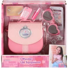 Laukku ja tarvikkeet leikkisetti äänillä