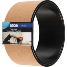 Atom Korkki 25 cm joogapyörä