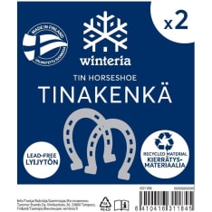 Winteria 2kpl tinakenkä