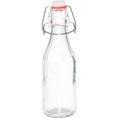 Marjukka Glass bottle with patent cap 250 ml