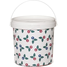 Marjukka Storage bucket with lid berries 1 L