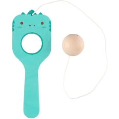 Puinen dinosaurus Kendama peli