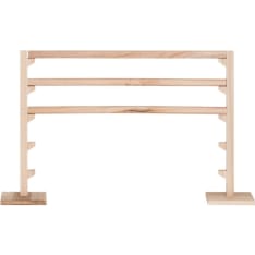 Keppihevosen pystyeste puinen 100 cm