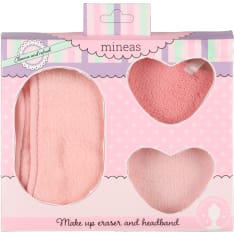 Mineas Make-up remover and headband set