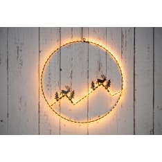 Finnlumor Reindeer and fells wall decoration