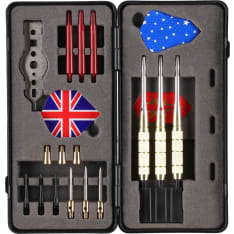 Atom 18g teräs 3kpl darts-tikat vaihtokärjillä