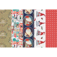 Winteria 100cm x 5m joulupaperi