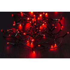 Finnlumor 80LED red black light chain