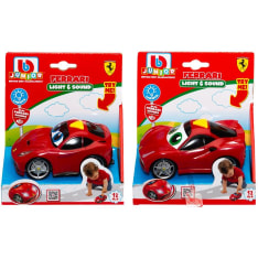 BB Junior Ferrari car, lights and sounds