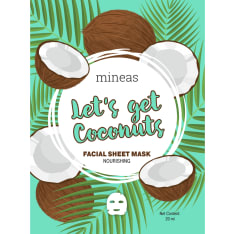 Mineas Let's get Coconuts ravitseva kasvonaamio