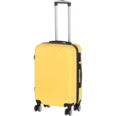 Acces suitcase yellow 43x25x64 cm