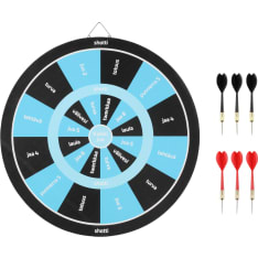 Atom juomapelitikkataulu 36 cm + tikat 6kpl