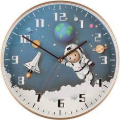 4Living Rocket 30cm wall clock
