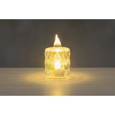 Finnlumor lämminvalkoinen led minikynttilä