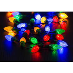 Finnlumor Retro Käpy 40led monivärinen valosarja