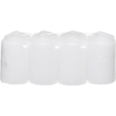 Polar 8pcs 5x8cm table candle