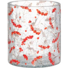 4Living Pihlajanmarja lasilyhty