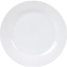 Maku valkoposliinia 26cm lautanen