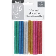 Kapel Glitter 12 pcs 7 x 100 mm hot glue sticks