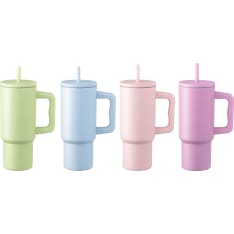 Maku Deal 72cl thermos mug with straw assortment