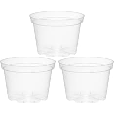 4Living 20cm 3kpl kirkas istutusruukku