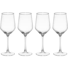 Maku Deal pleated 4pcs 50cl wine glass