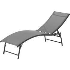 4Living Alicante sun lounger grey