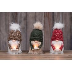 Winteria Gnome with LED candle