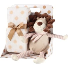 4Living soft lion and blanket