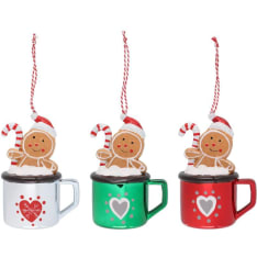 Winteria Gingerbread in mug branch decoration