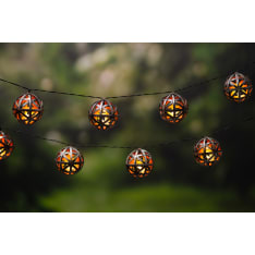 Tarmo Glow Ball 10 kpl solar valoketju