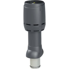 Vilpe Flow 125P/IS/700 harmaa poistoputki