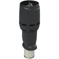 Vilpe Flow 160 musta poistoputki