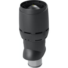 Vilpe XL200P/IS/700 musta poistoputki