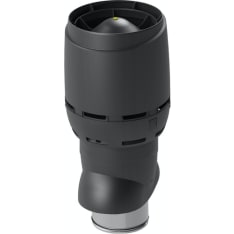 Vilpe XL250P/IS/700 musta poistoputki