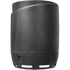 Vilpe Flow 110 mm musta sadehattu