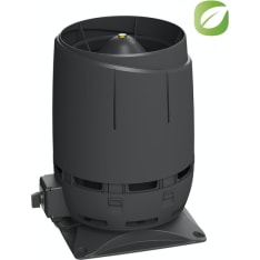 Vilpe Radon ECO110S + asennussarja 300X300 musta huippuimuri