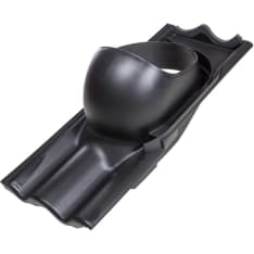 Vilpe XL black tile roof penetration set