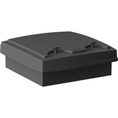 Vilpe Multiroof 200 konesaumakatolle musta kattoluukku