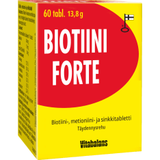 Biotiini Forte 60 tablettia eläimille