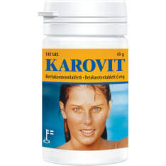 Karovit Beetakaroteeni 6 mg 140 tabl. ravintolisä