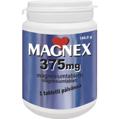 Magnex 375 mg 180 tabl. magnesiumvalmiste