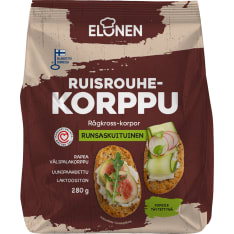 Elonen rye groats rusk 280g