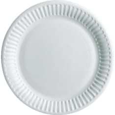Huhtamäki Bioware 15cm valkoinen lautanen