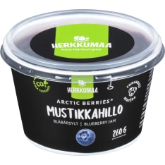 Herkkumaa Arctic Berries 260g mustikkahillo