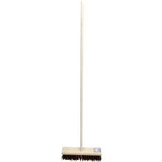 Sini brown street brush + handle